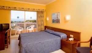 slaapkamer hotel Mallorca
