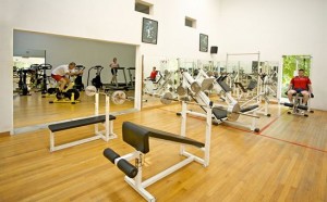 Fitness centrum in Luna complex