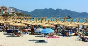 Strand van Cala Millor op Mallorca